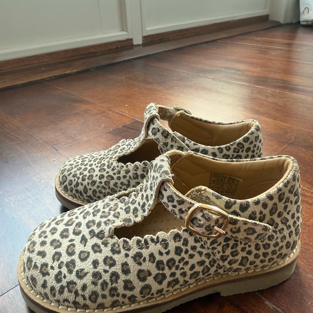 Cyrillus Leopard Print Kids Shoes